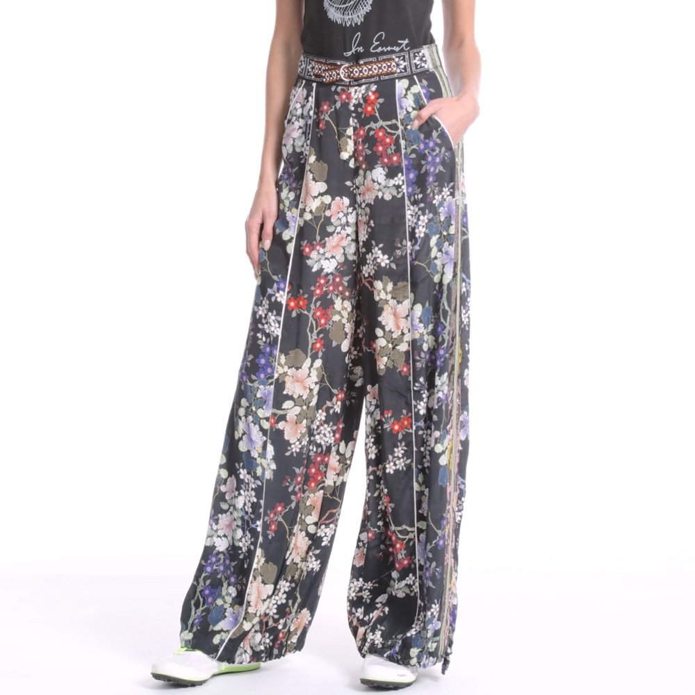 NWT Byron Lars Blossom Palazzo Pants 6
